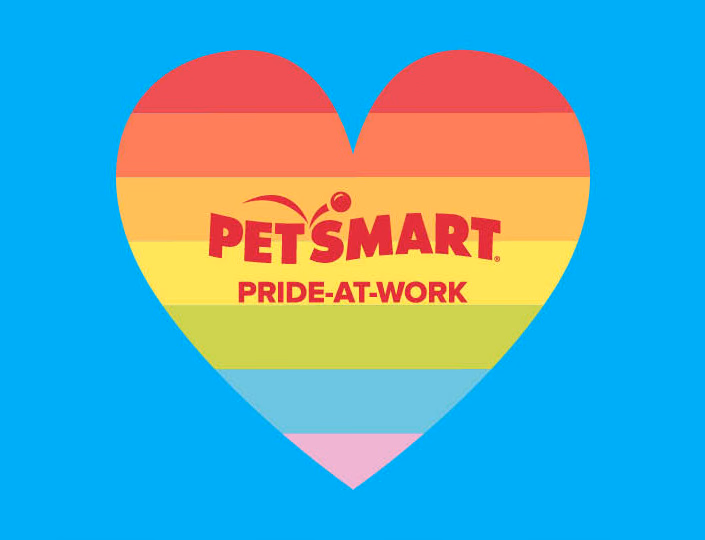 Pride At Work, Internal Culture Campaign & Associate Apparel work for PetSmart