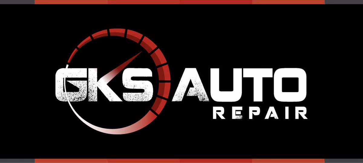 GKS Auto Repair, Brand Identity & Environmental Signage work for GKS Auto Repair