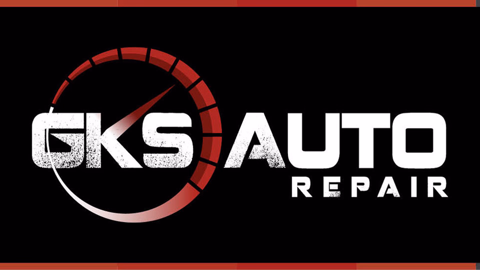 GKS Auto Repair, Brand Identity & Environmental Signage work for GKS Auto Repair