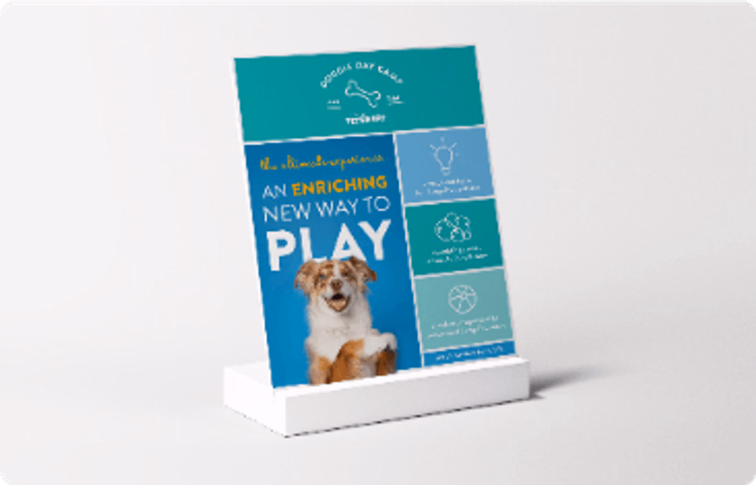 PetSmart Doggie Day Camp - Services Counter Display Mockup